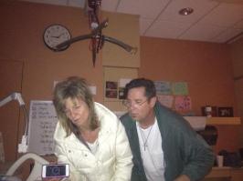 Mom and dad playing a worship song that Tori recorded for them earlier this month
