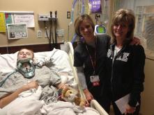 Tori's nurse and mom became kindred spirits. They were sad to say goodbye